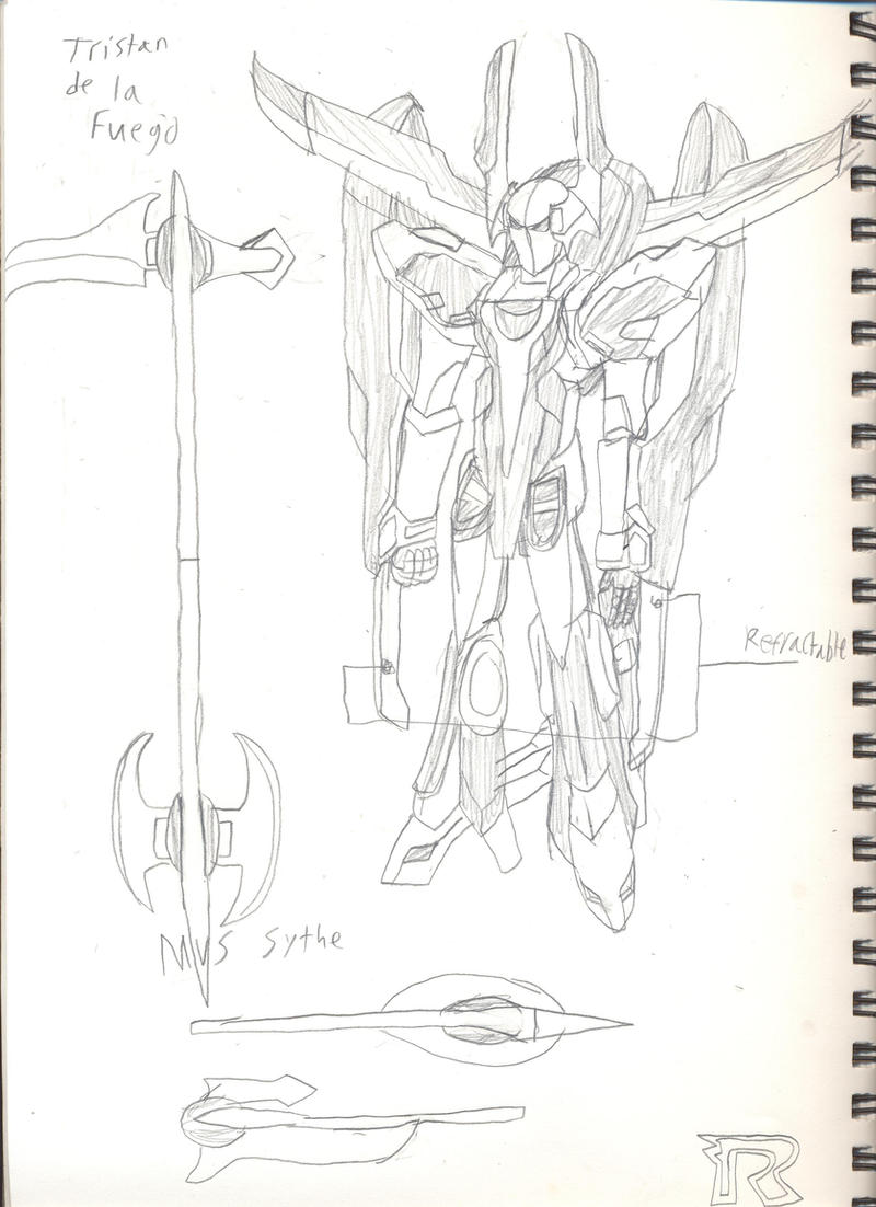 Knightmare Frame Reference Knightmare frame tristan BnW by LordZerotheMighty on DeviantArt