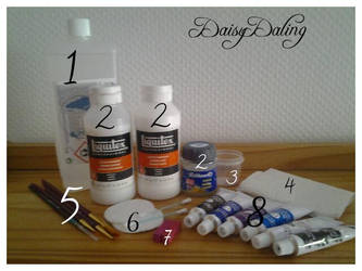 Things i use to repaint my Dolls by DaisyDaling