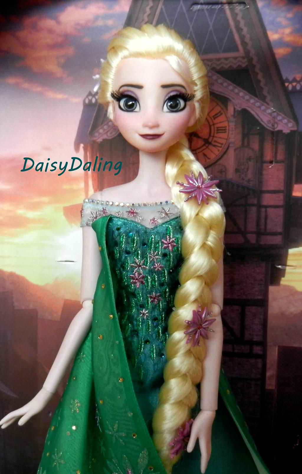 Disney's Frozen Fever Elsa Ooak Doll Repaint by DaisyDaling on DeviantArt