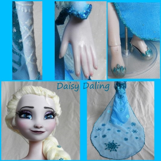 Disney's Frozen Ice Queen Elsa Ooak Doll Details