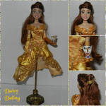 Disney's BatB Belle OOAK Jewelry Holder Doll by DaisyDaling