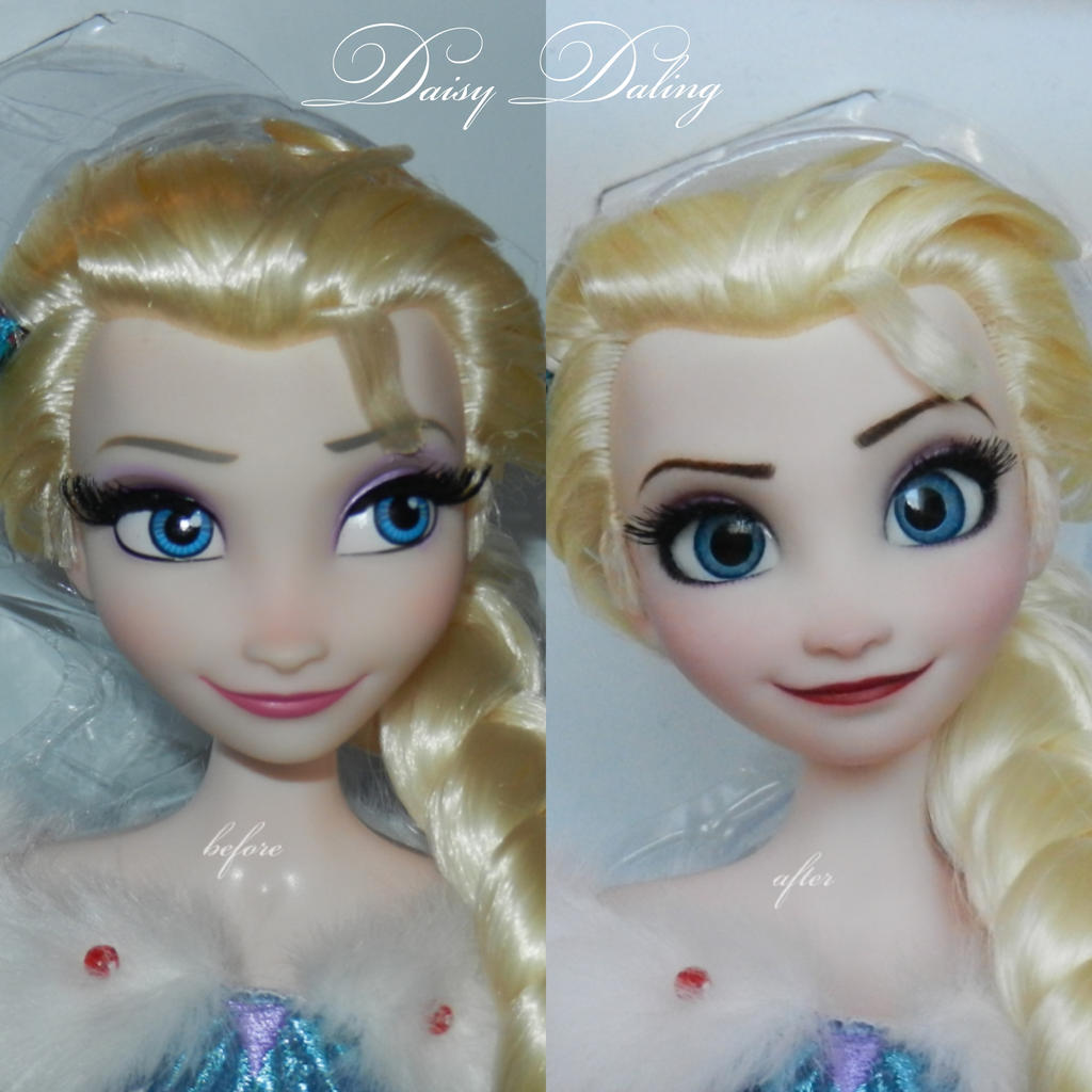 Disney's OFA Elsa OOAK Doll Repaint by DaisyDaling on DeviantArt