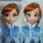 Disney's OFA Anna OOAK Doll Repaint by DaisyDaling