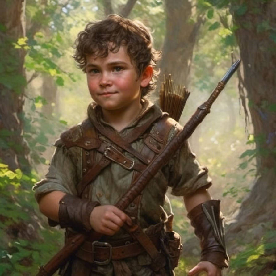 Halfling ranger by Tiarnan24 on DeviantArt