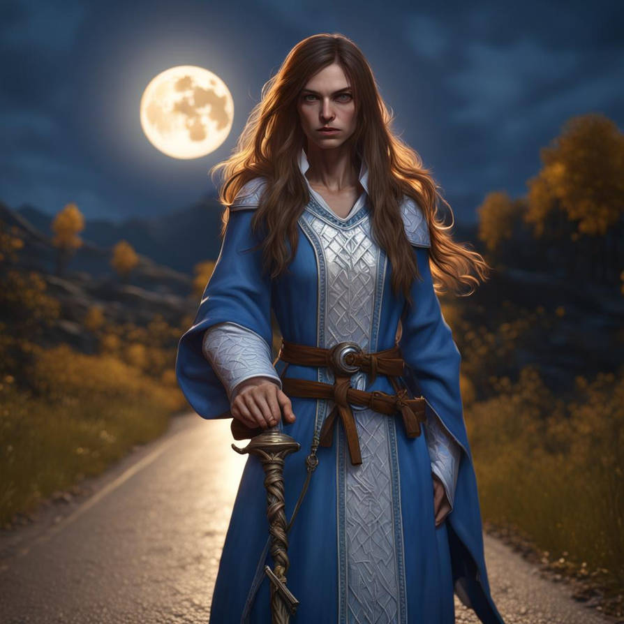 Priestess of Selune by Tiarnan24 on DeviantArt