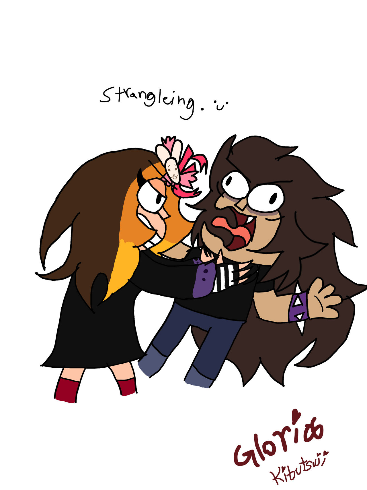 Peanuts Strangle Strangling. by GloriaKibutsuji on DeviantArt