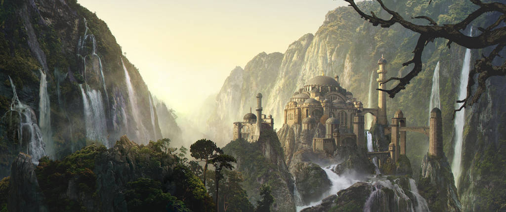 Fantasy Matte Painting by MartaNael