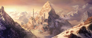 Fantasy Matte Painting - Snow