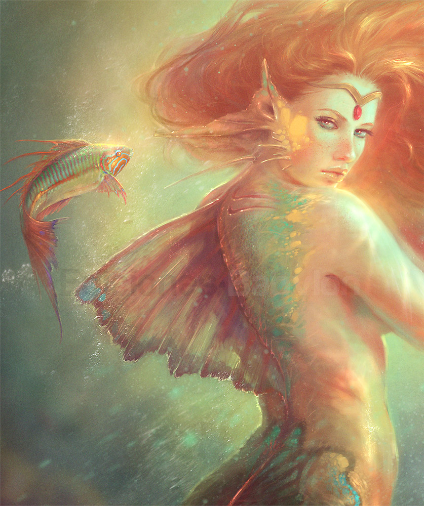 Mermaid detail
