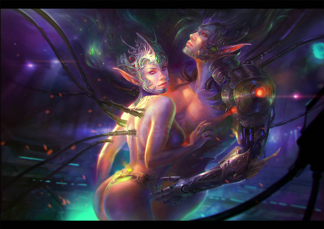 Cyborg Elves by MartaNael