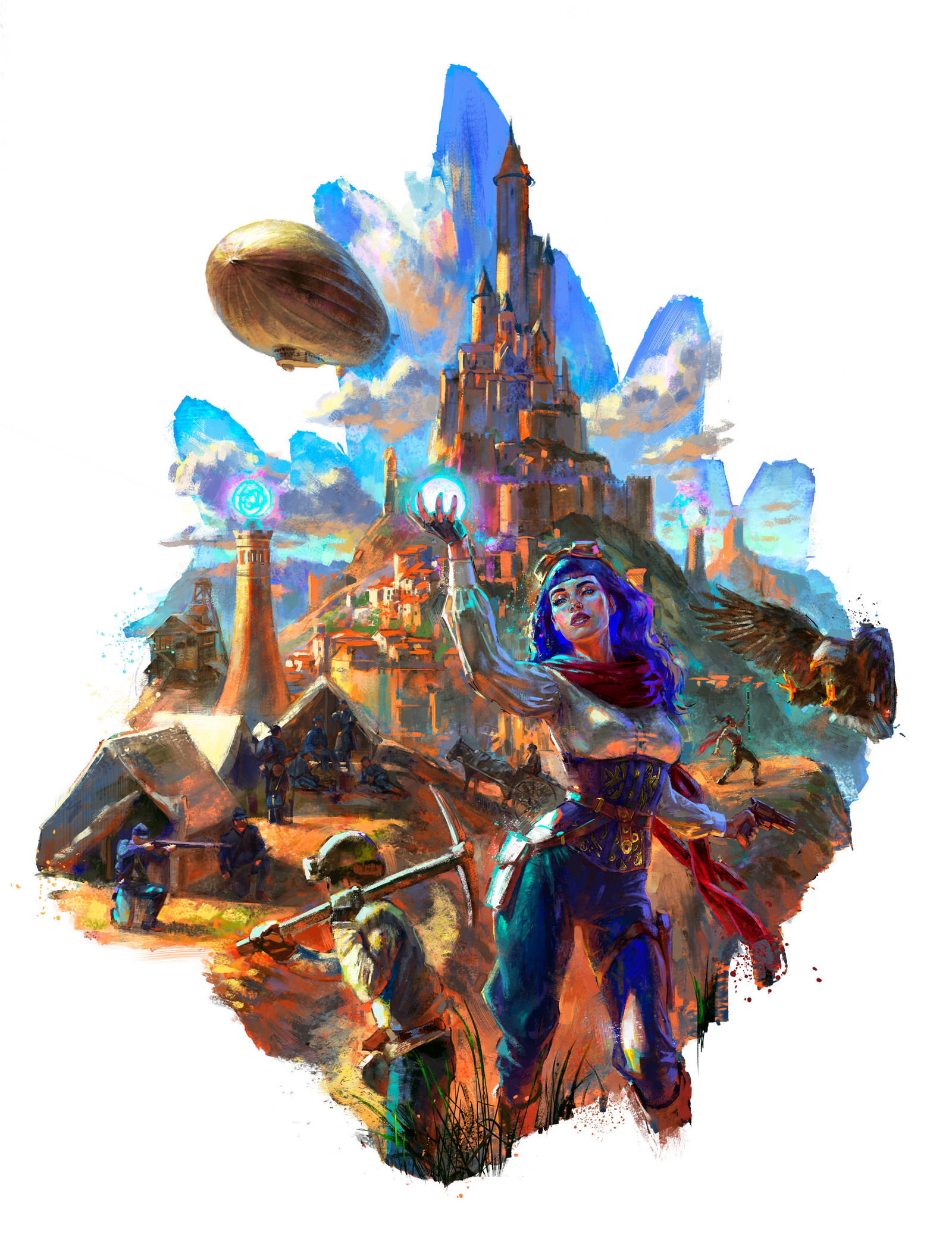BOREAL GAMES - Promo illustration by MartaNael