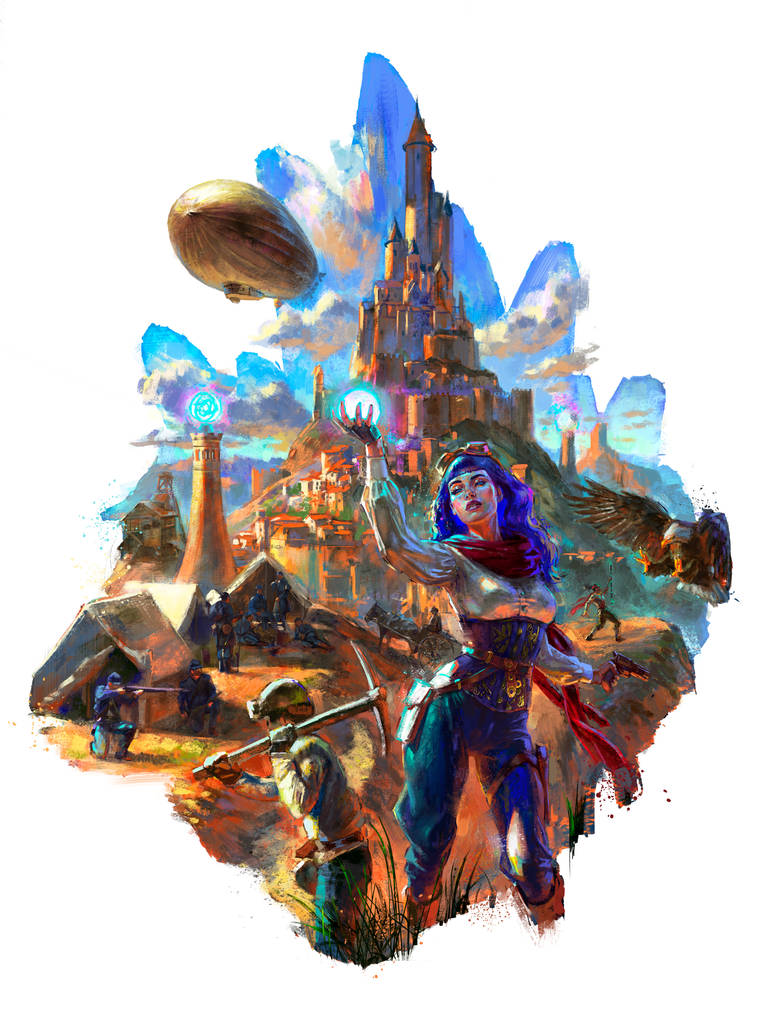 BOREAL GAMES - Promo illustration by MartaNael