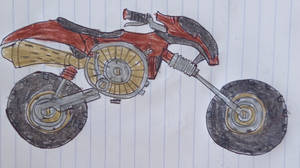 Tad's Mecha Horse: Bike Mode