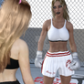 Kickboxing girl oponentt