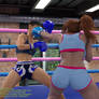 Patricia vs Riley. Kickboxing