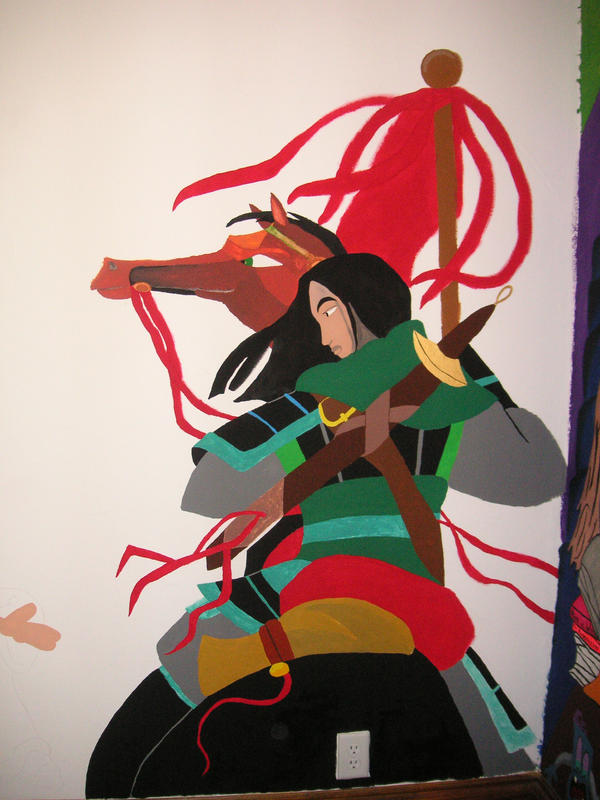 Wall In Progress 9: Mulan2