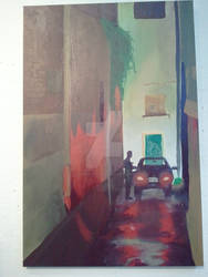 alleyway painting