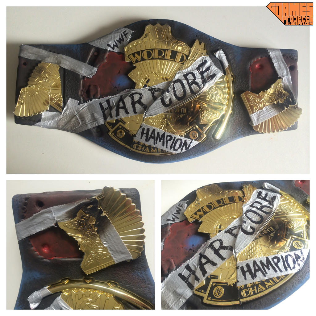 WWF (WWE) Hardcore championship belt