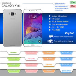 Samsung S6 - eBay page