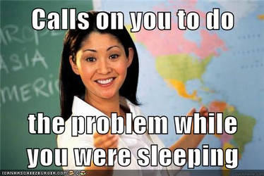 Annoying Teacher