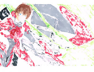 Valvrave VVV and Haruto Tokishima Blur Version