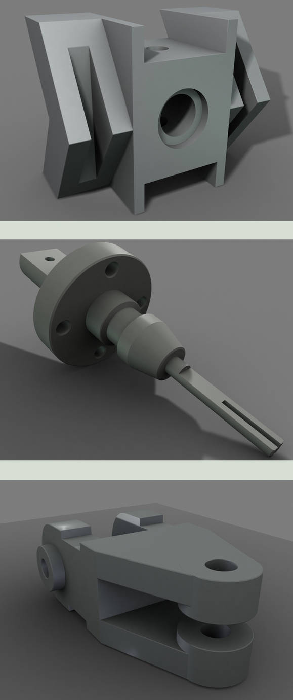 3D Modeling: SHAPES Set 2 by Hybridg on DeviantArt