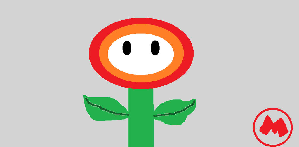 Fire Flower from Super Mario Bros