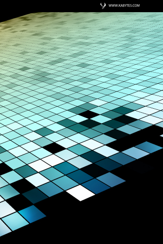 Aqua grid 320x480