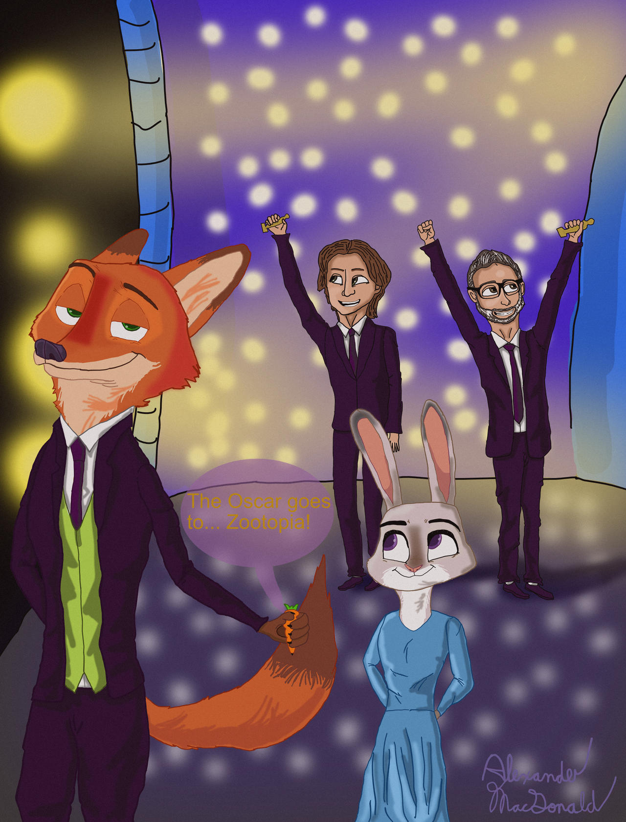 Congratulations Zootopia for the Oscar! by 3AaM on DeviantArt