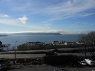 Impressive sky from Pike Place, Seattle, WA