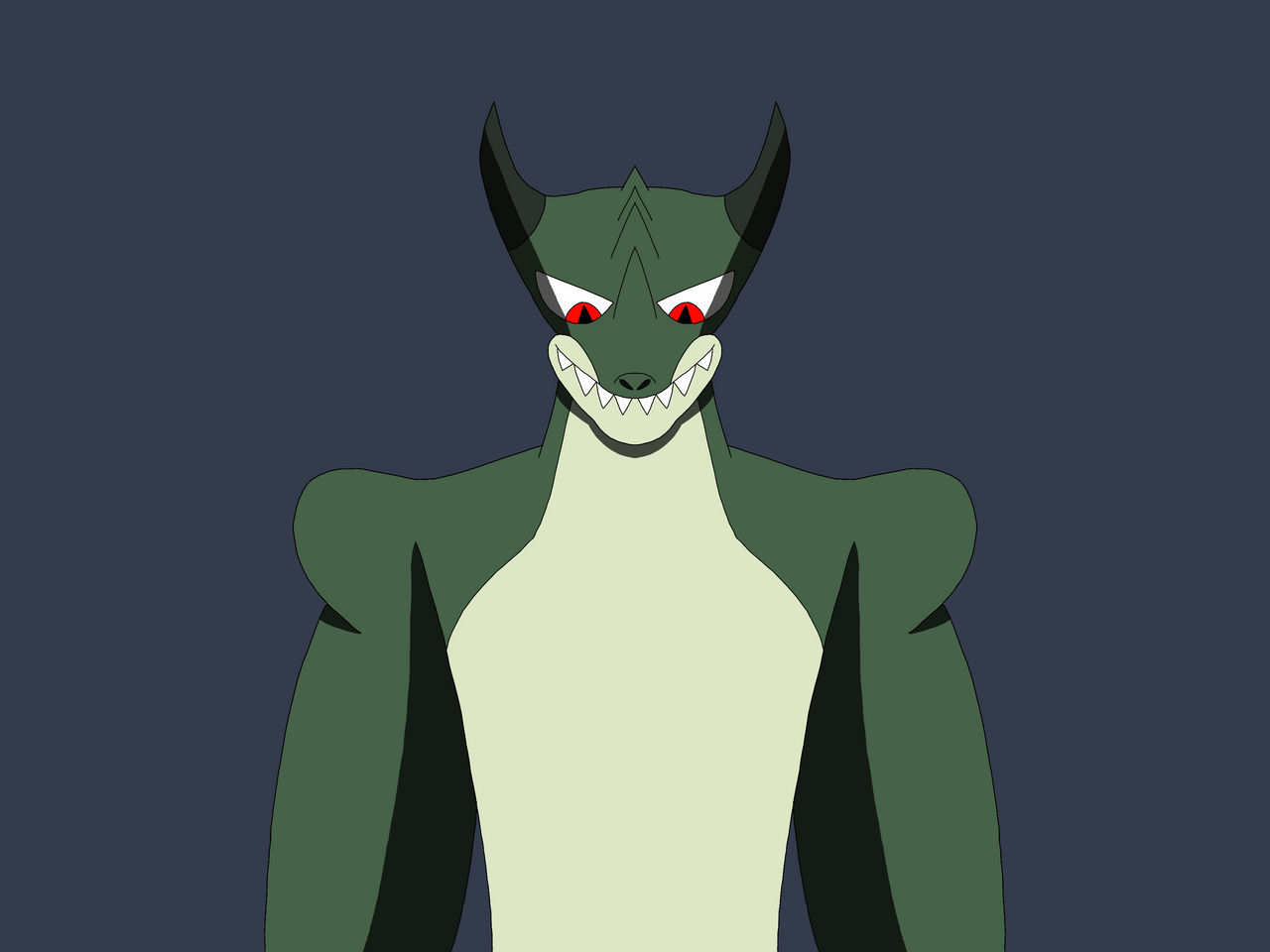 Demon Riding Lizard Demon lizard by Monstercartoon on DeviantArt