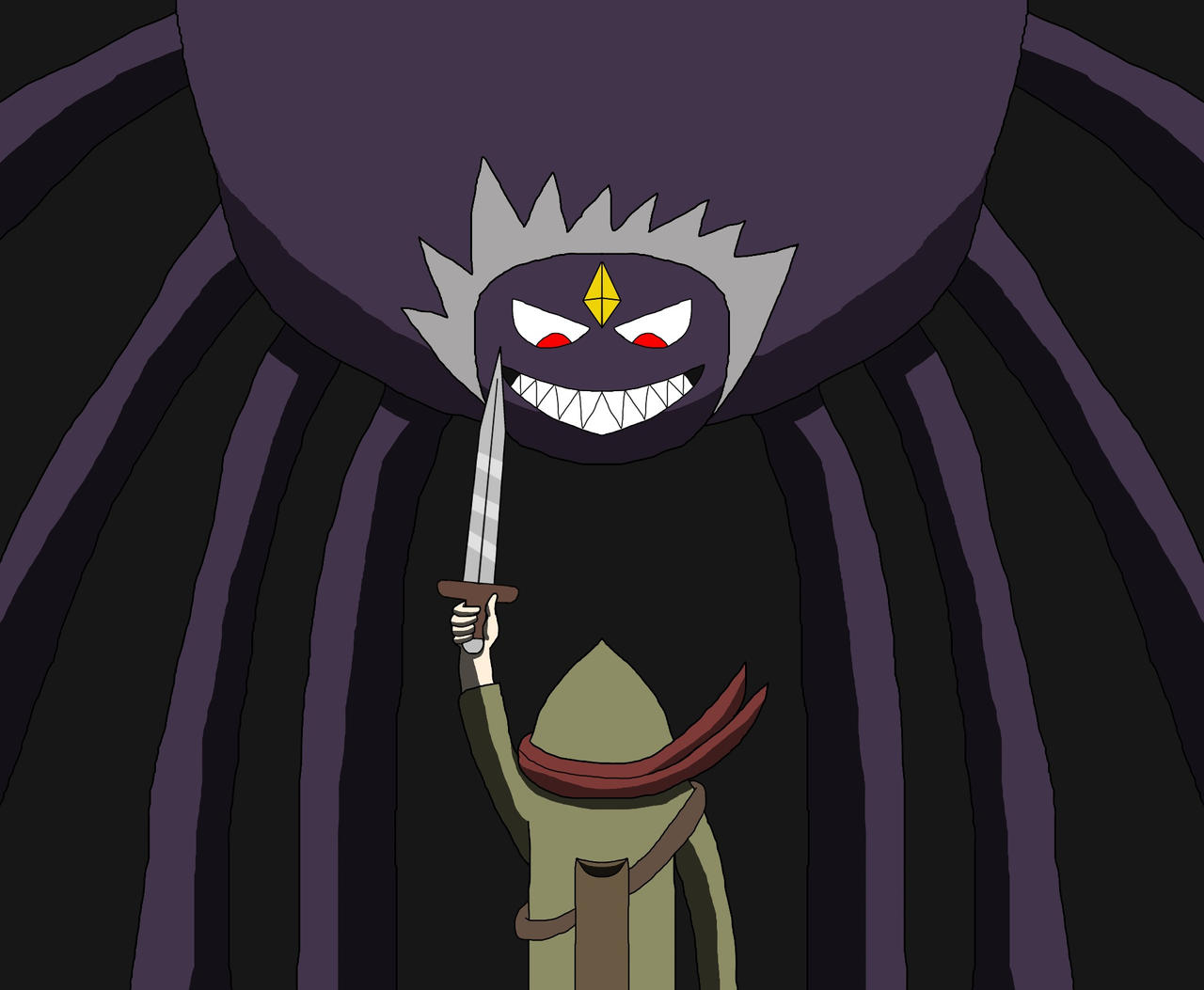Spider Monster 2 by Monstercartoon on DeviantArt