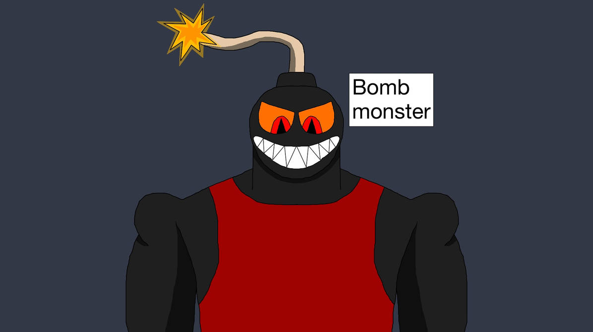 Bomb Monster by Monstercartoon on DeviantArt