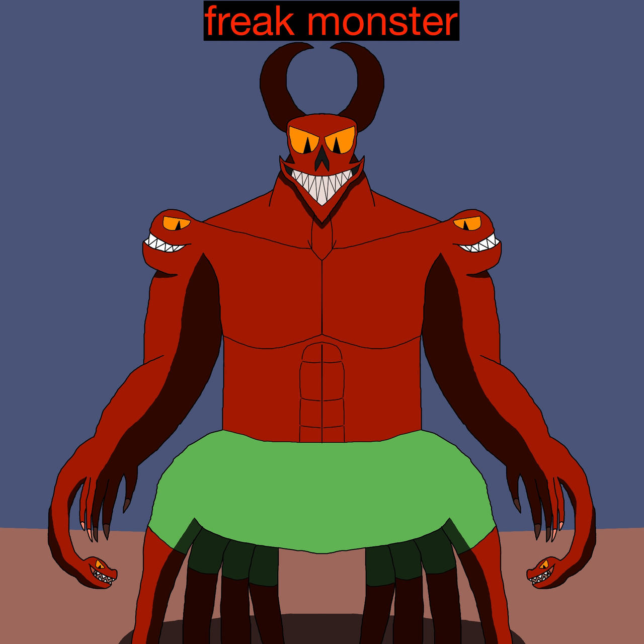Freak Animation Characters Freak Monster by Monstercartoon on DeviantArt