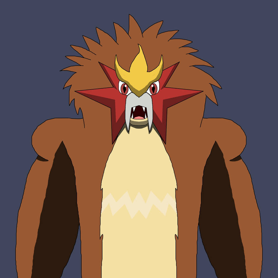 Entei by Monstercartoon on DeviantArt