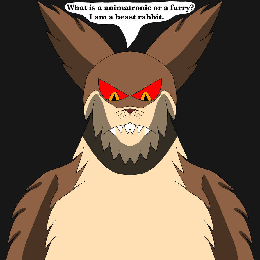 Jatthew the beast rabbit by Monstercartoon on DeviantArt
