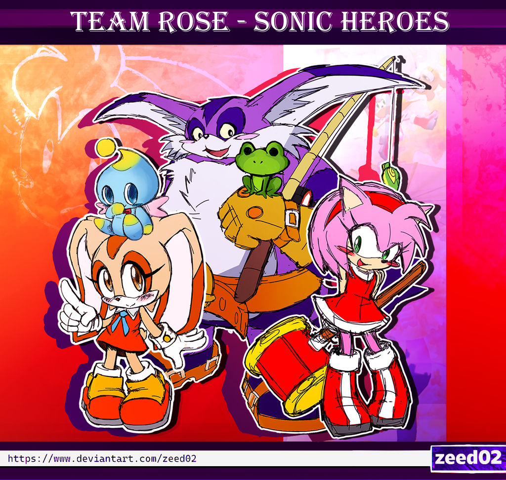 Team Rose - Sonic Heroes 2 by zeed-02 on DeviantArt