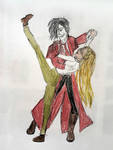 Pose practice alucard and integra tango by huma-nist