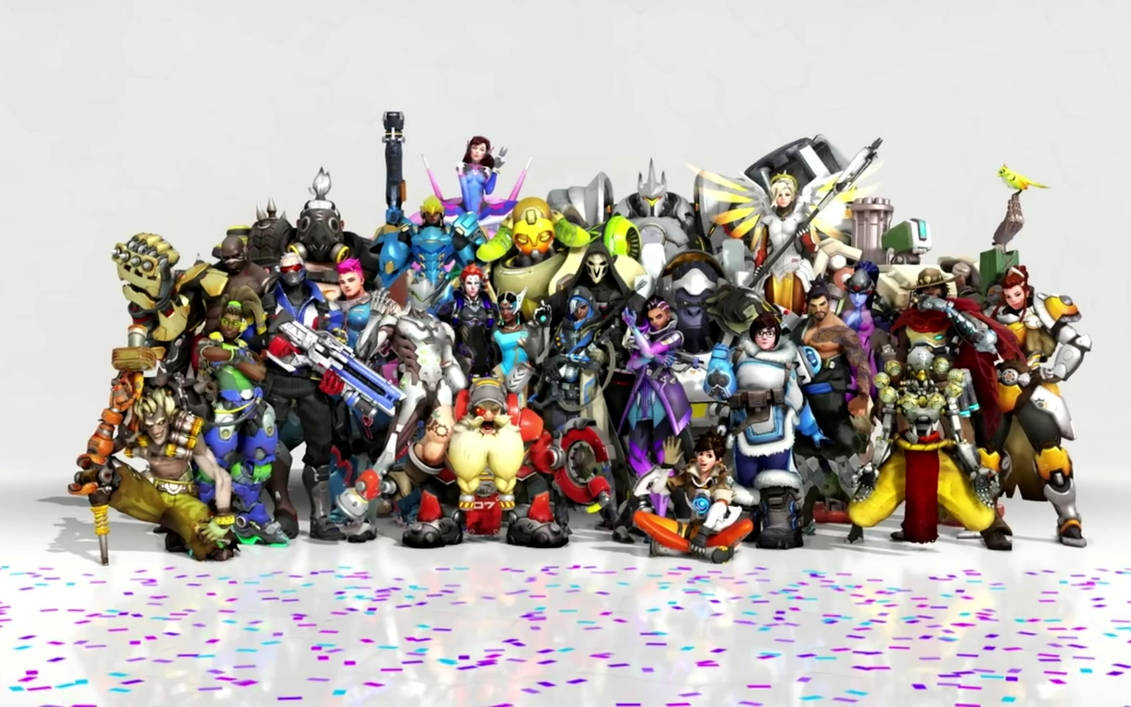 Overwatch Roster Anniversary 2018 by FatalGrief on DeviantArt