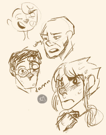 random facial expressions by TheNimbusCloud on DeviantArt