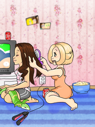 Girly Sleepover, Shiroshipping