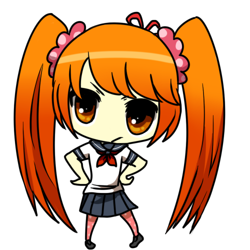 Osana Najimi - Chibi Yandere Simulator Rival by Kierq on DeviantArt