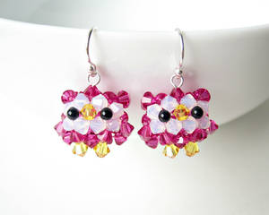 Baby Owl Earrings