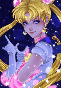 Sailor moon [colored lines]