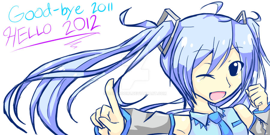 Snow Miku: HAPPY NEW YEAR