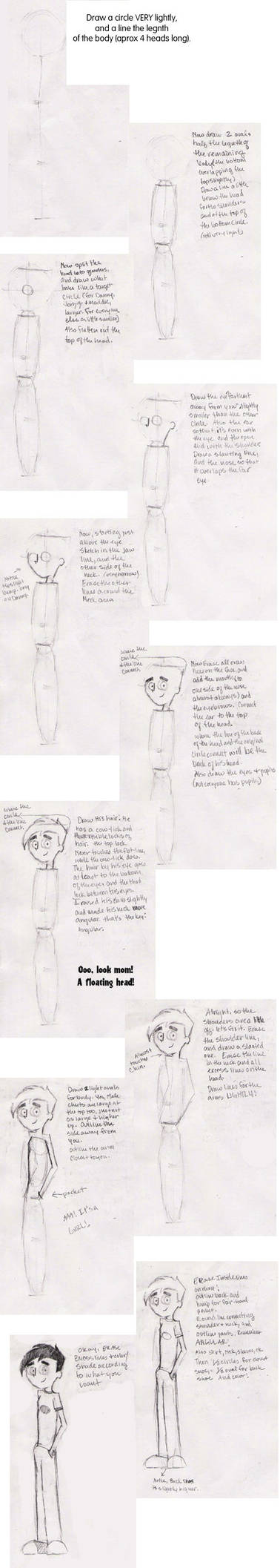 Drawing Danny Tutorial by Obi-quiet on DeviantArt