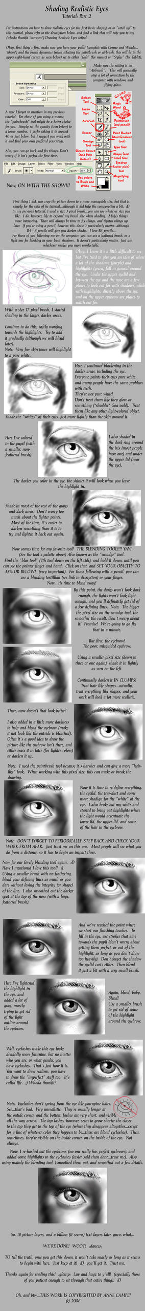 critique hour! how to shade eyes! - youtube Images... How to shade an eye by Obi-quiet on DeviantArt