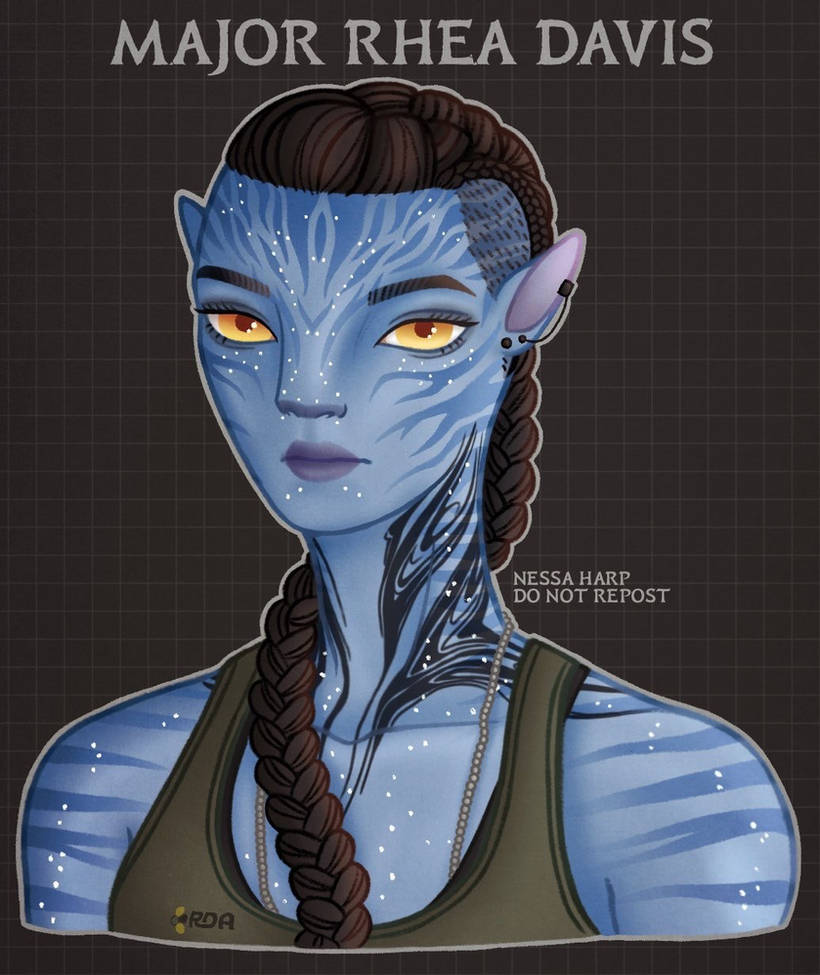 Captain Rhea Major Rhea Davis by Nessa-Harp on DeviantArt
