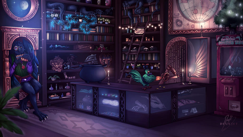 Pro Magic Shop Commission | The Magical Shop! by DeusJet on DeviantArt