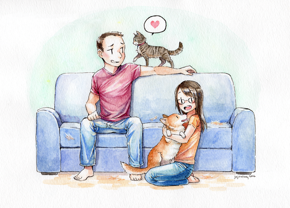 Commission - Family Portrait by jojostory